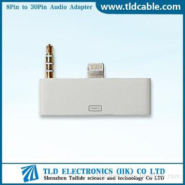 8Pin to 30Pin Audio Adapter